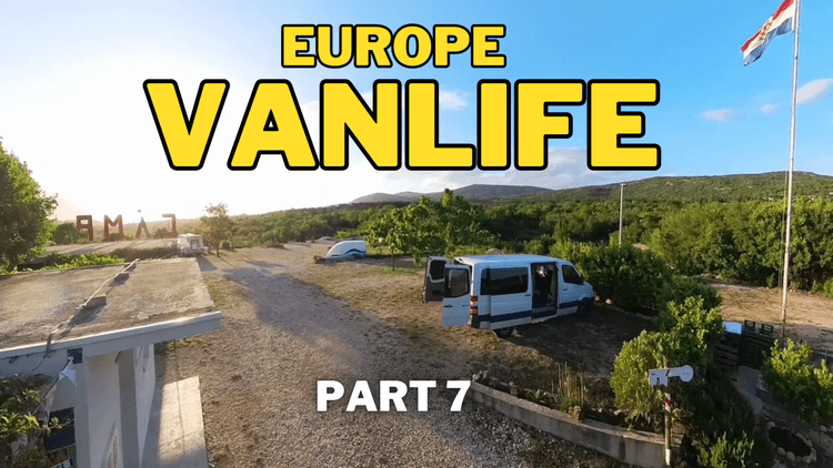 thumbnail for youtube vlog - vanlife part 7